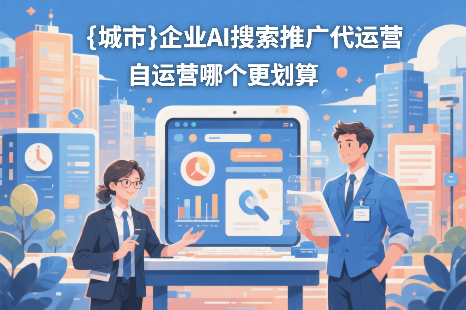 吉林企业AI搜索推广代运营和自运营哪个更划算