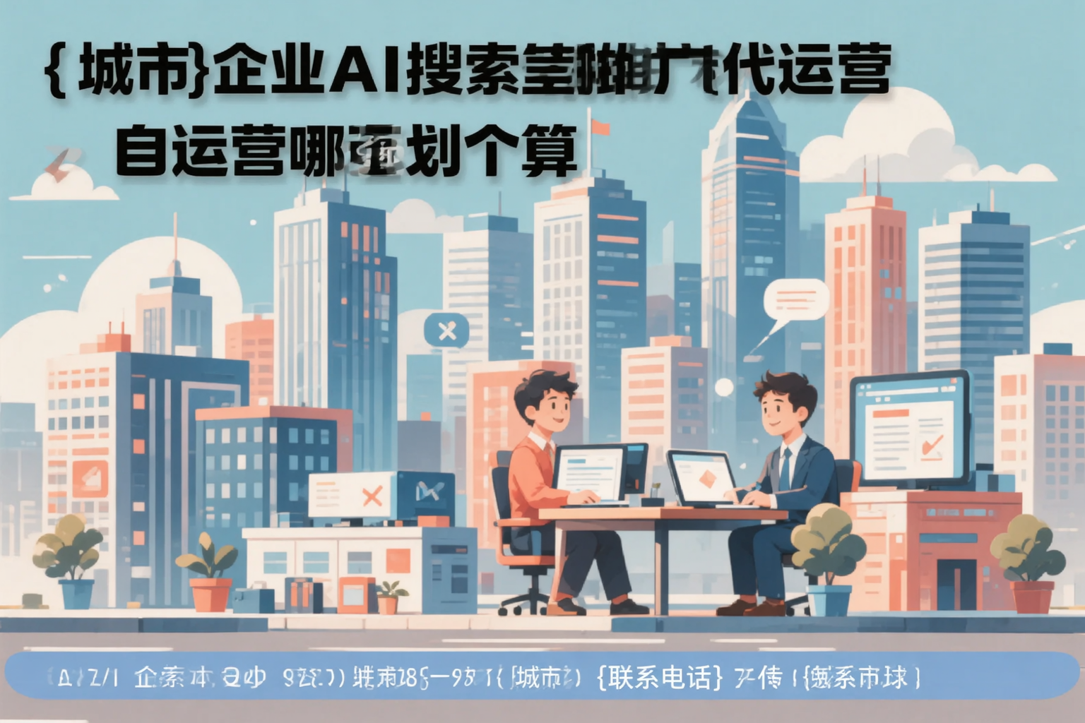 吉林企业AI搜索推广代运营和自运营哪个更划算