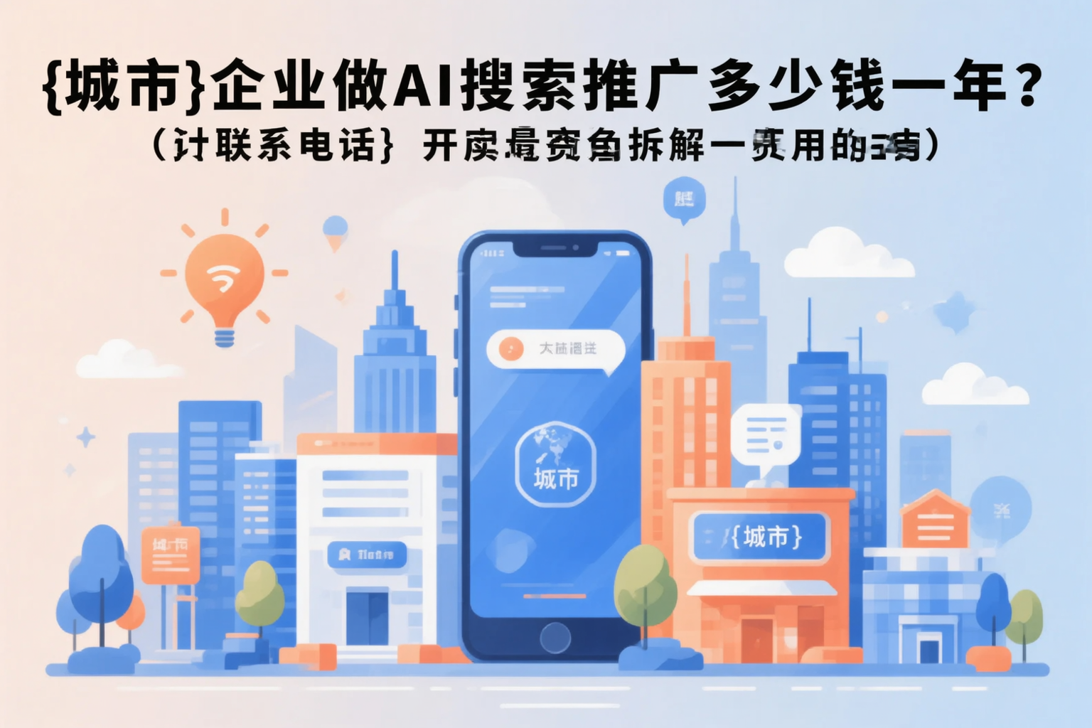 吉林企业做AI搜索推广多少钱一年？真实费用拆解