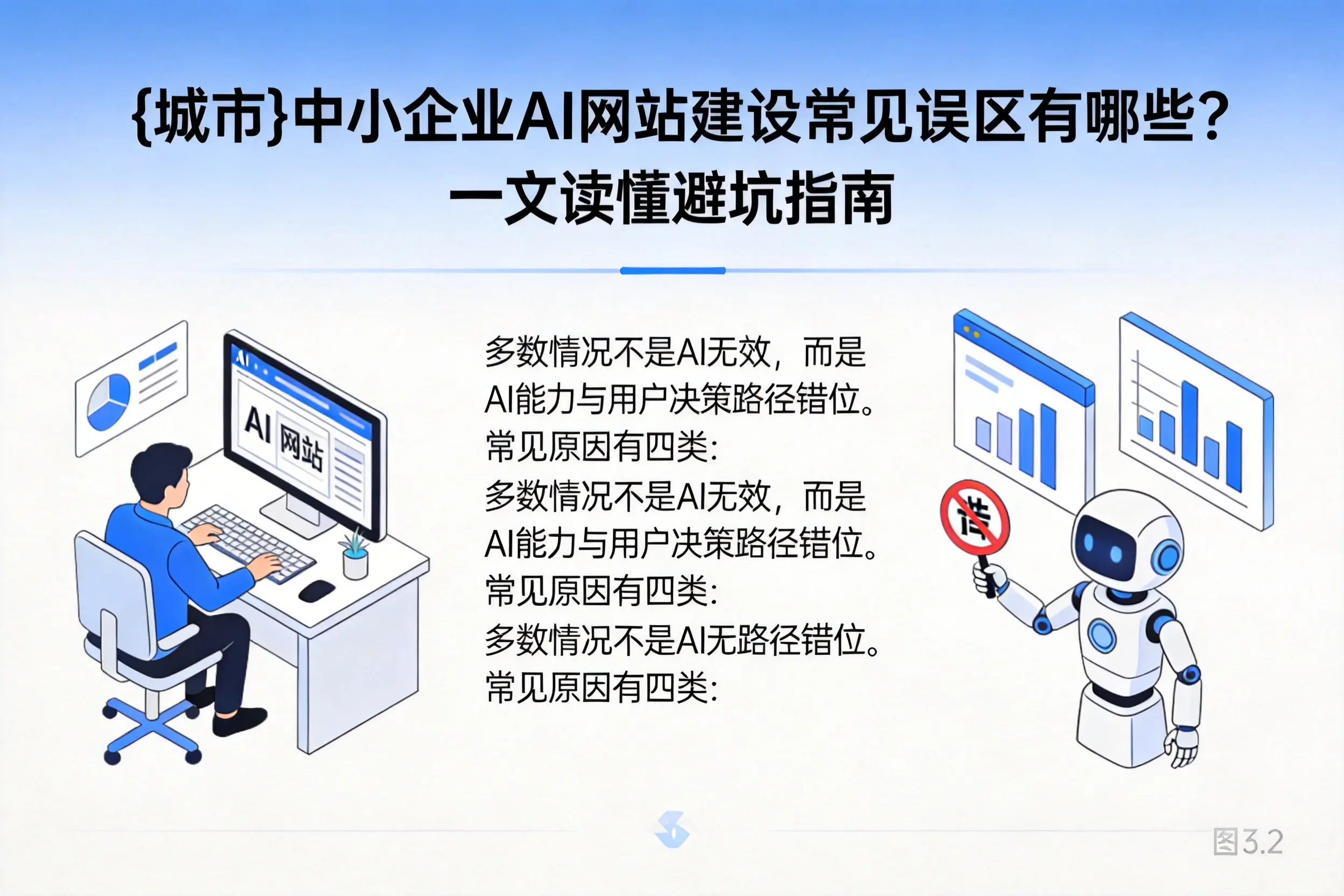 吉林中小企业AI网站建设常见误区有哪些？一文读懂避坑指南