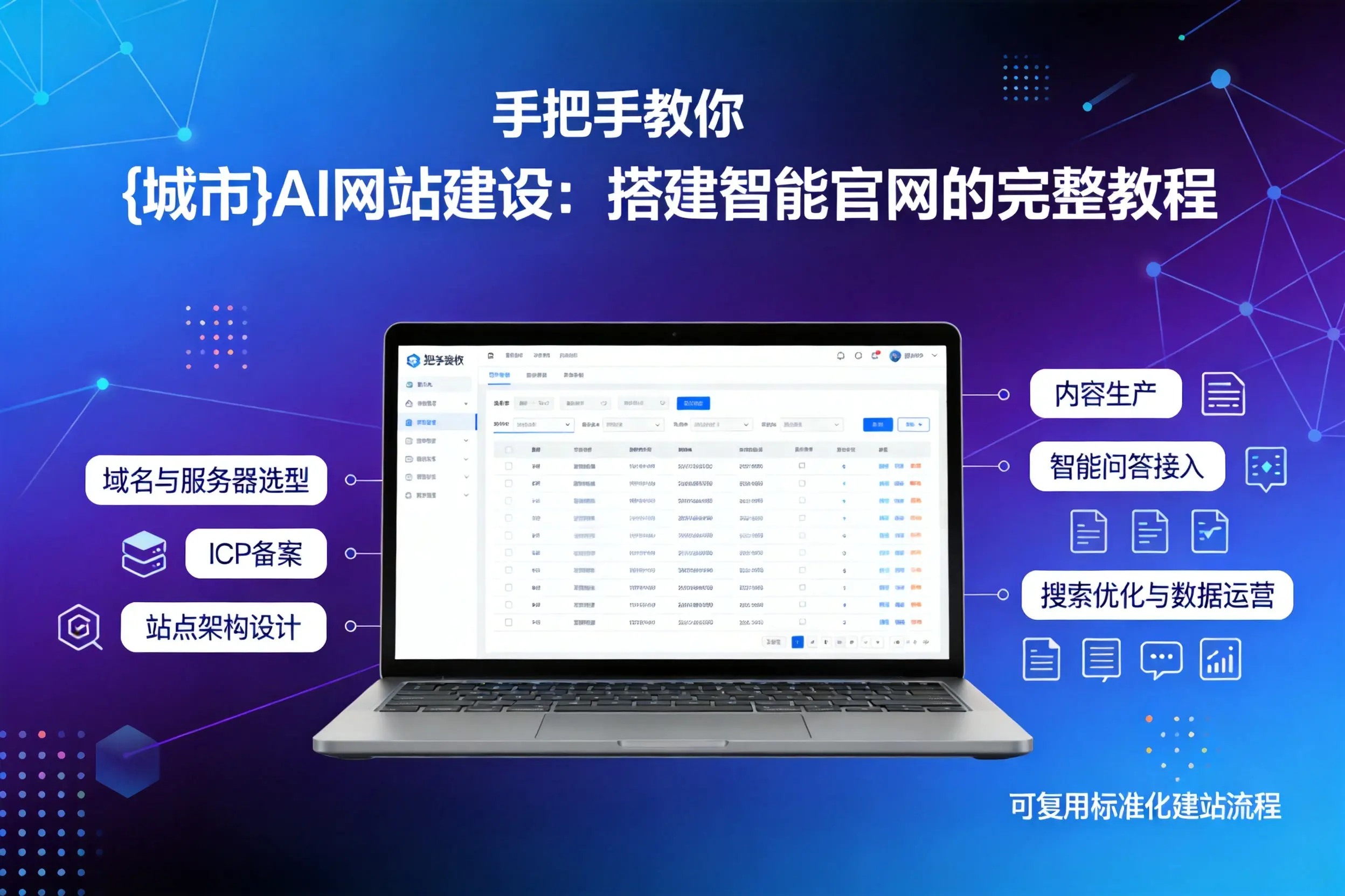 手把手教你吉林AI网站建设：搭建智能官网的完整教程