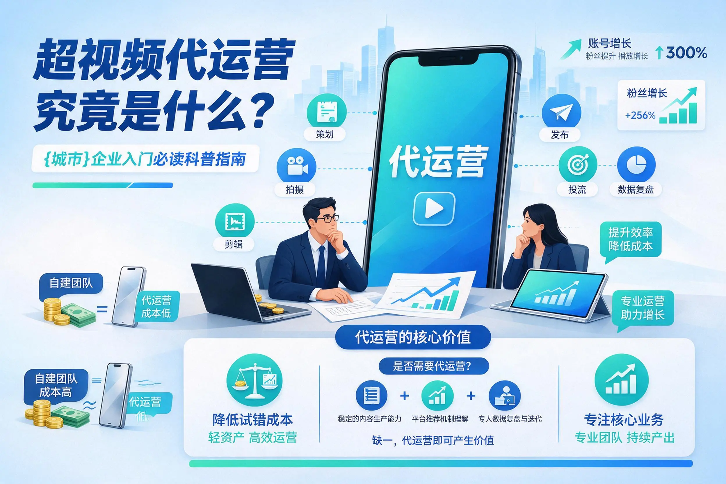短视频代运营究竟是什么？吉林企业入门必读科普指南