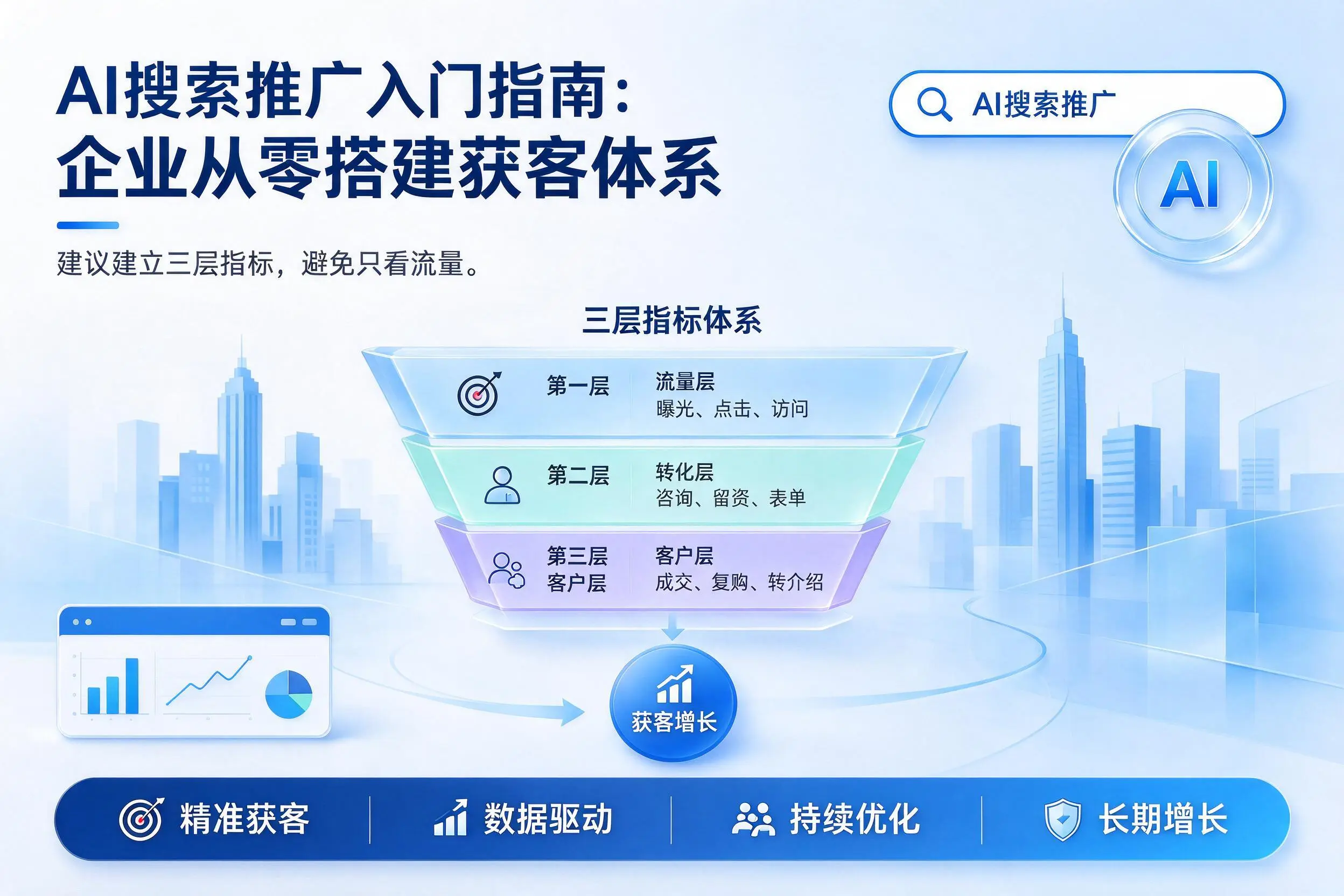 AI搜索推广入门指南:吉林企业从零搭建获客体系