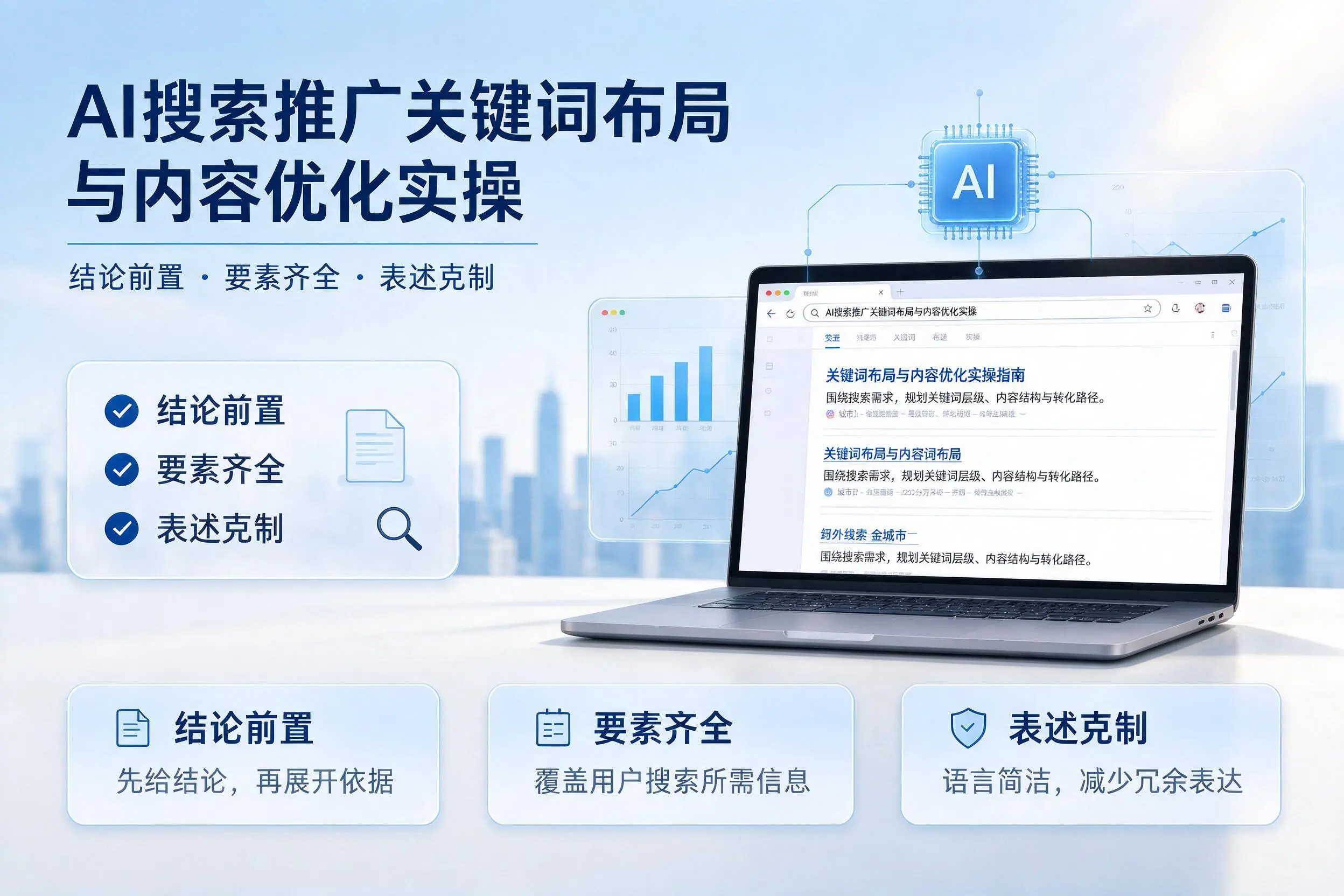 吉林AI搜索推广关键词布局与内容优化实操