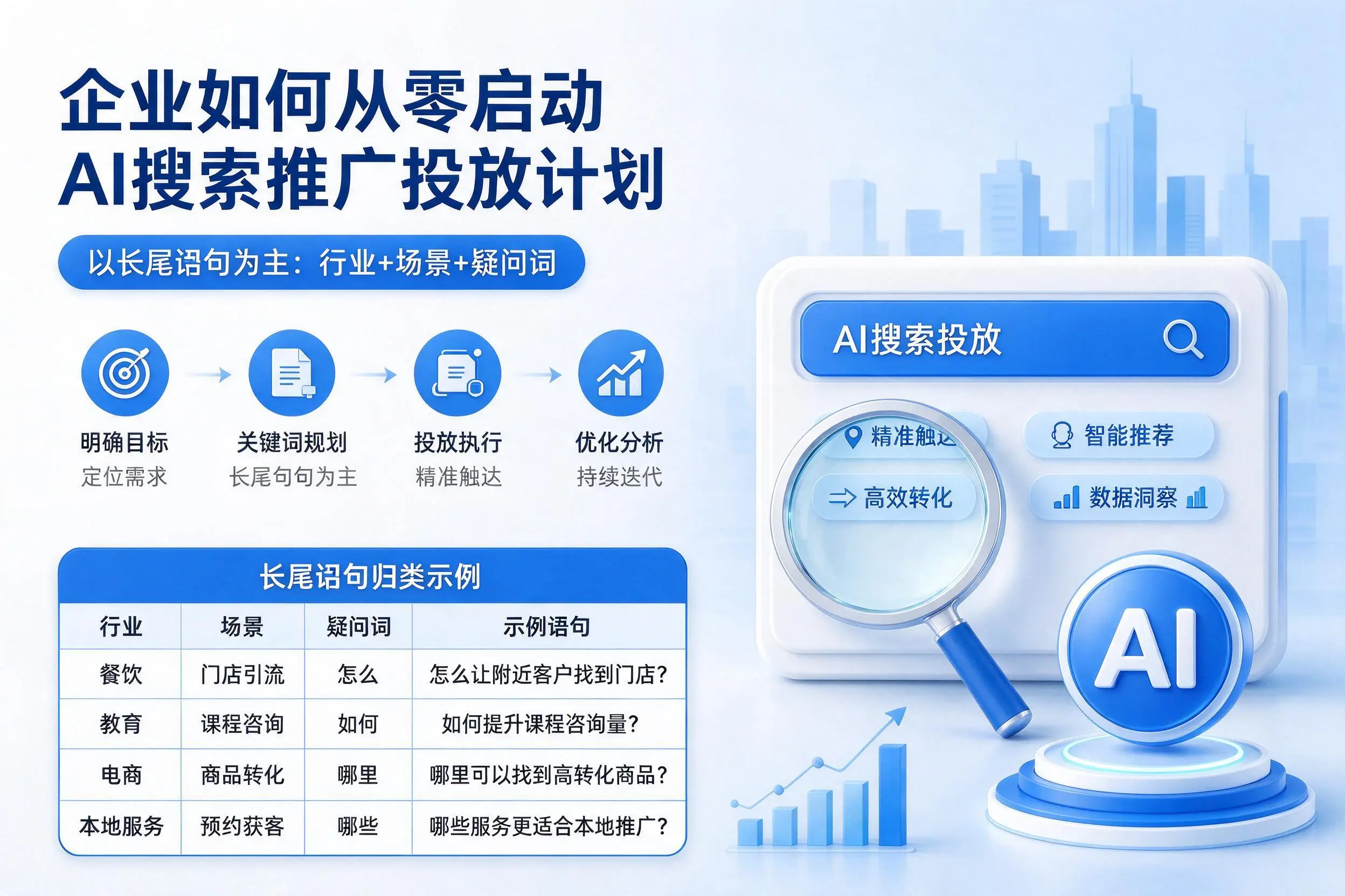 吉林企业如何从零启动AI搜索推广投放计划